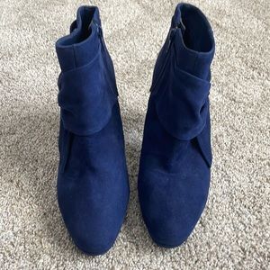 Gianni Bini Navy Booties